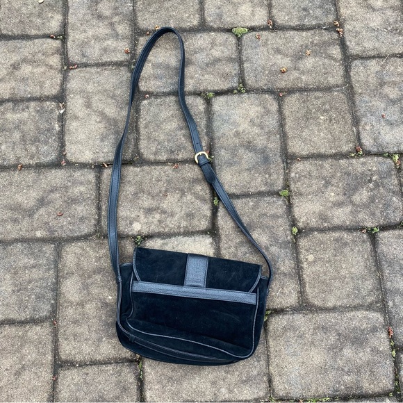 Vintage Italian suede bag - Picture 10 of 12